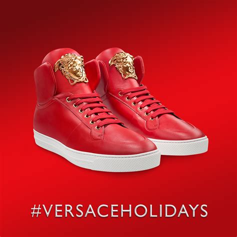 versace red shoe|versace shop online.